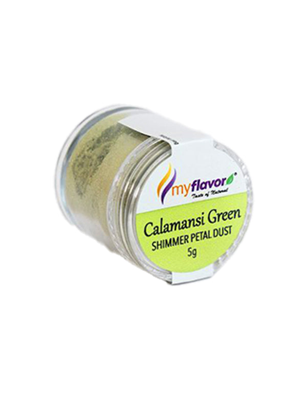 CALAMANSI GREEN SHIMMER PETAL DUST 5 G