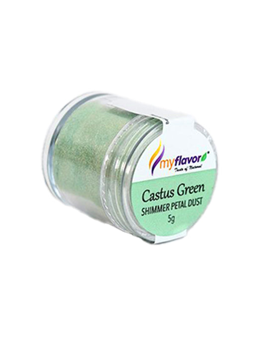 CASTUS GREEN SHIMMER PETAL DUST 5 G