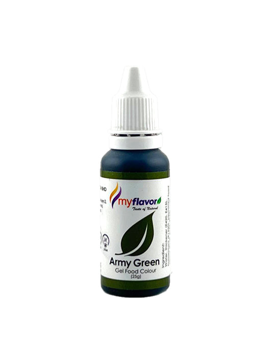 ARMY GREEN COLOUR GEL 25 G