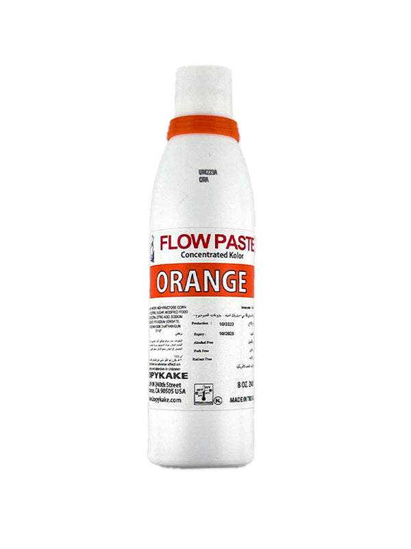 FLOWPASTE ORANGE COLOR 240 ML