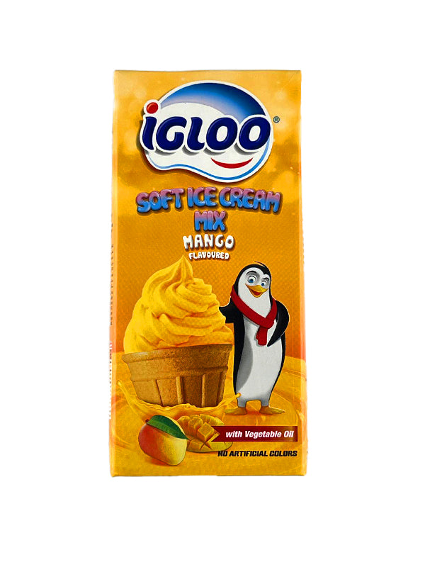 ICLOO SOFT ICE CREAM MIX MANGO 1 LITER