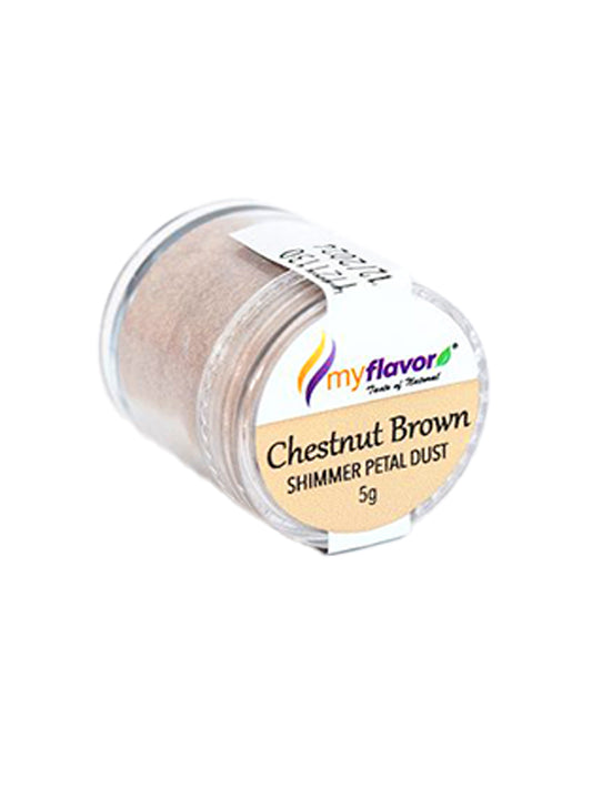 CHESTNUT BROWN SHIMMER PETAL DUST 5 G