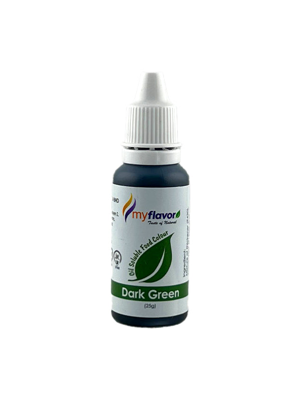 DARK GREEN COLOUR OIL 25 G