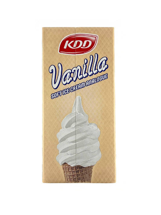 KDD SOFT ICE CREAM VANILLA 1 LITER